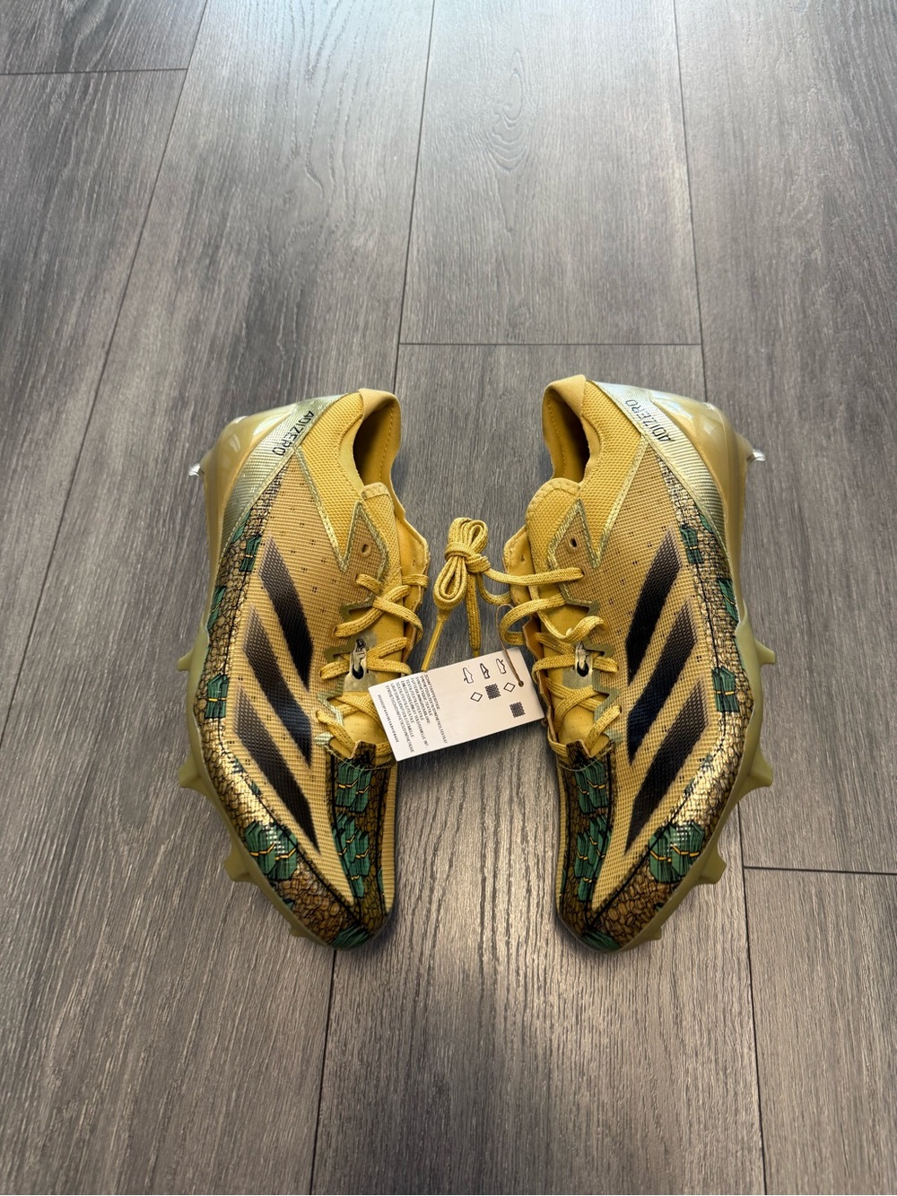 Men's Adidas Adizero Electric Scrooge Disney McDuck Football Cleats IE6557